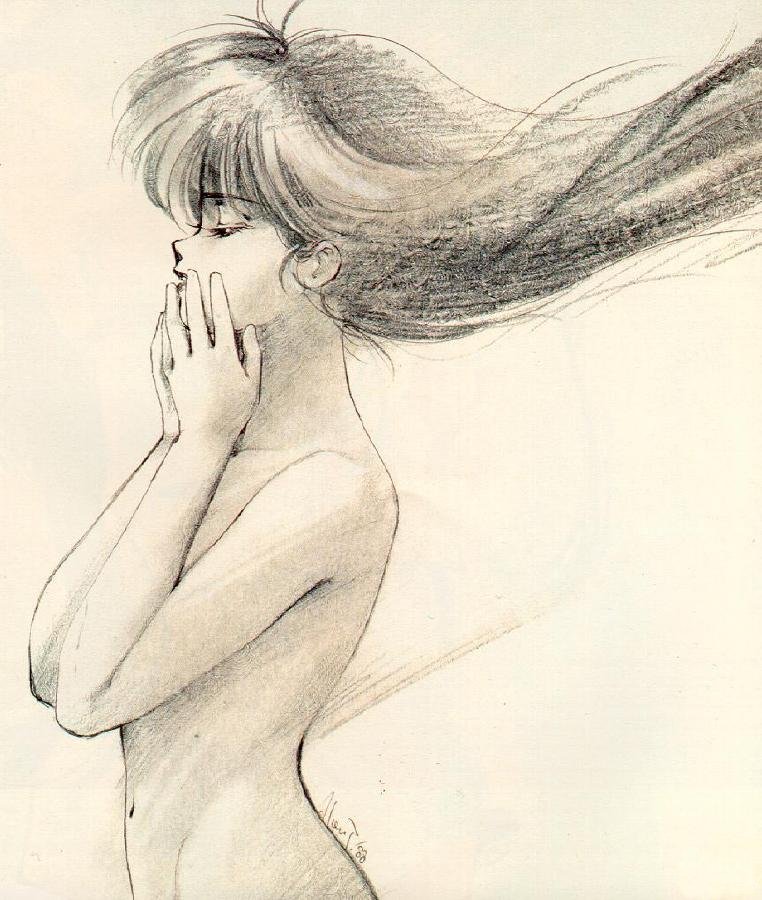 Otaku Gallery  / Anime e Manga / Kimagure Orange Road / Illustrazioni / kimagure (87).jpg